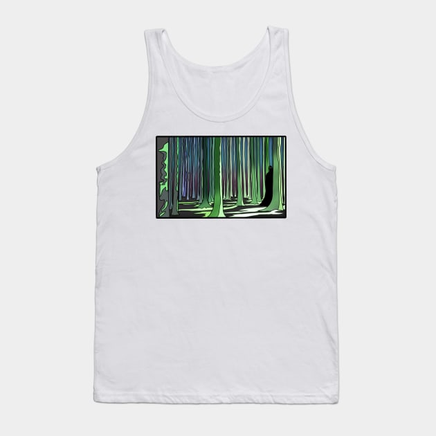 Dark Forest Tank Top by Nerdpins